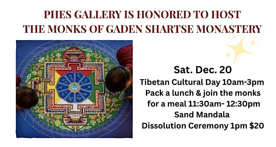 Tibetan Cultural Day & Dissolution of Peace Sand Mandala Ceremony, 20 December | Event in Carlsbad | AllEvents