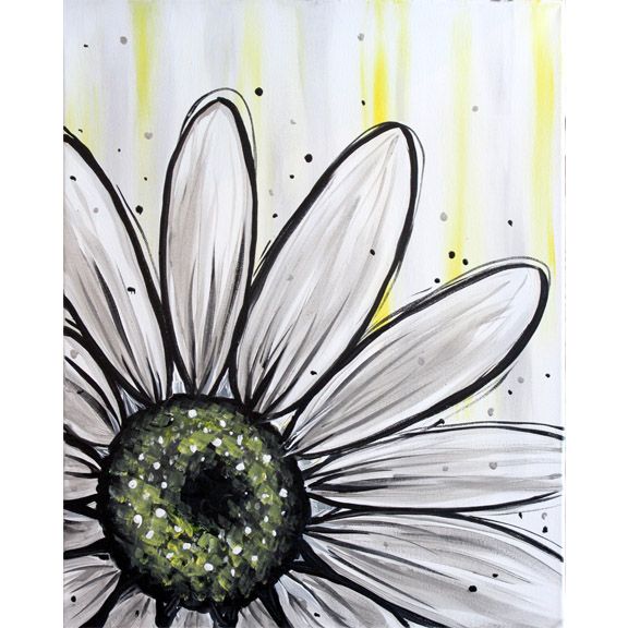 Daisy Paint Party Live Or In Studio Captured On Canvas Dubuque April Daisy Paint Party Live Or In Studio Captured On Canvas Dubuque April