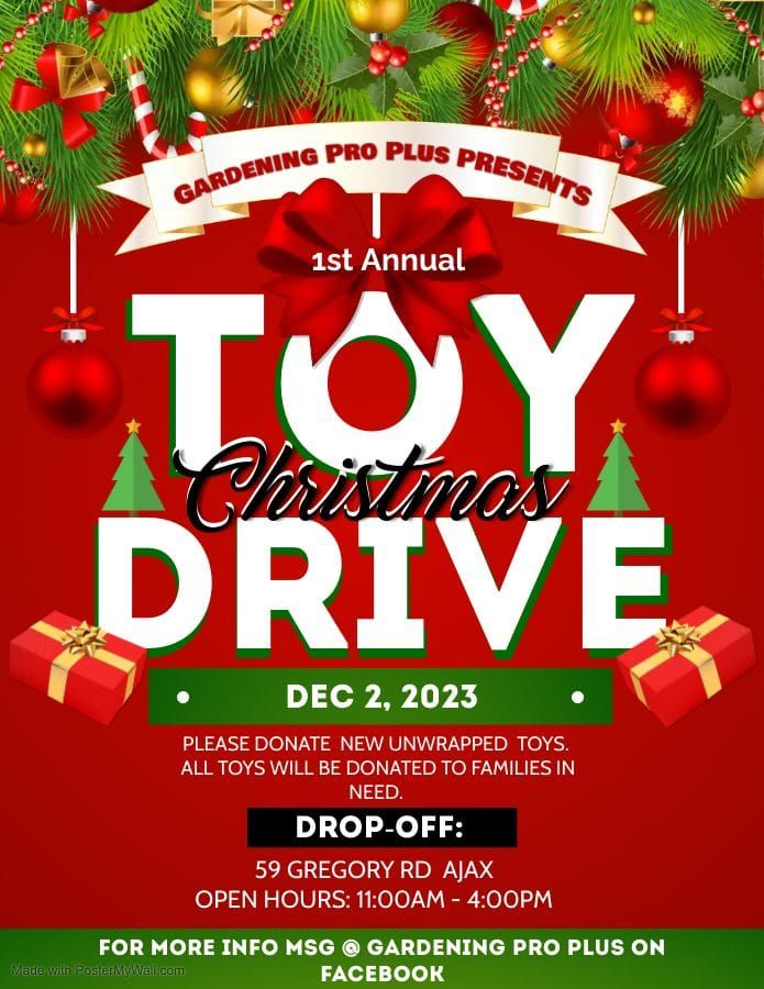 Christmas toy drive , 59 gregory rd ajax, December 2 2025 AllEvents.in