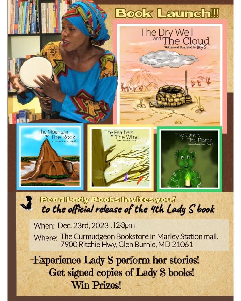 BOOK LAUNCH! "The Dry Well & The Cloud", Curmudgeon Books, Glen Burnie