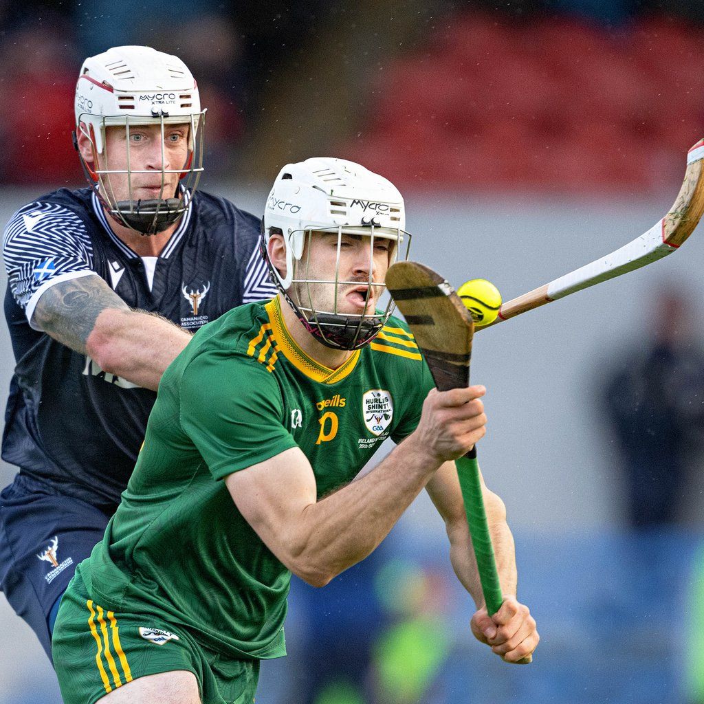 2025 Mowi Shinty/Hurling International, Bught Park Inverness, 25 ...