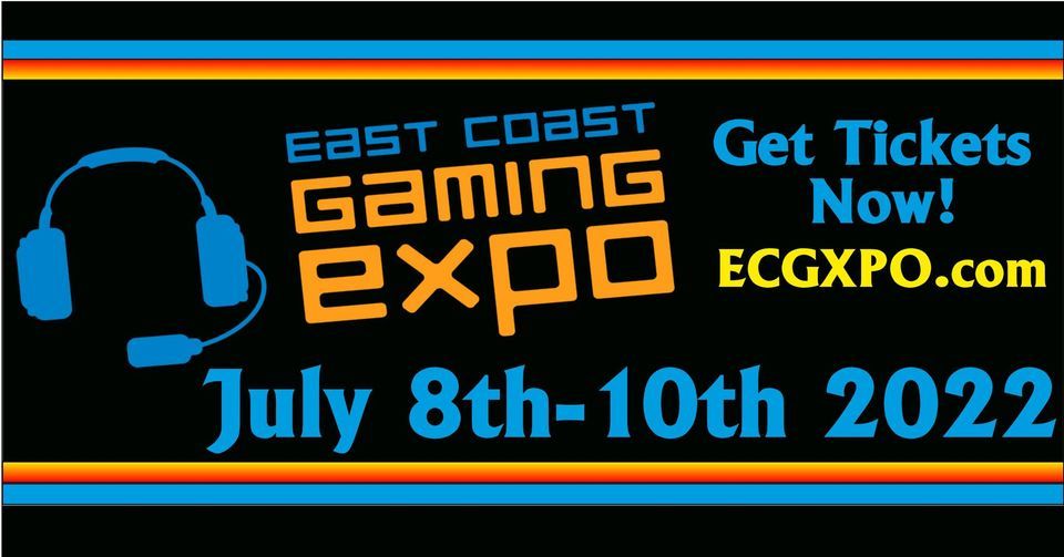 East Coast Gaming Expo/NJ Gamer Con 2022, DoubleTree by Hilton Cherry