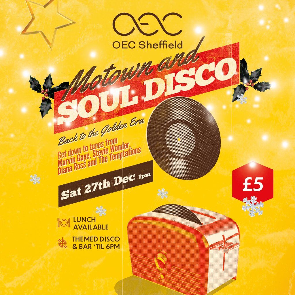 Motown & Soul Disco, 27 December | Event in Sheffield | AllEvents