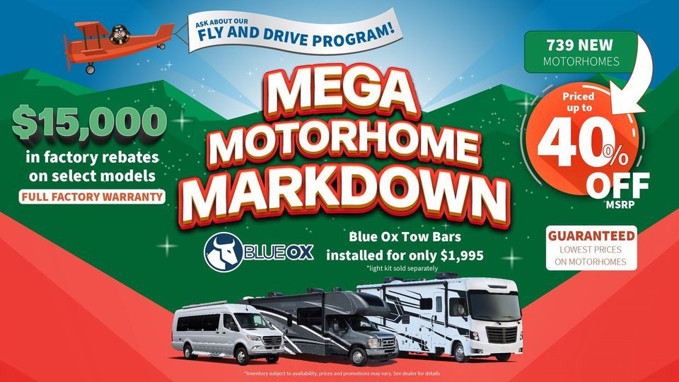 Shop our LARGEST motorhome sale ever!, Campers Inn RV (Louisville, KY