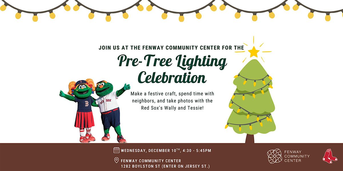Pre-Fenway Tree Lighting Festivities, 10 December | Event in Boston | AllEvents
