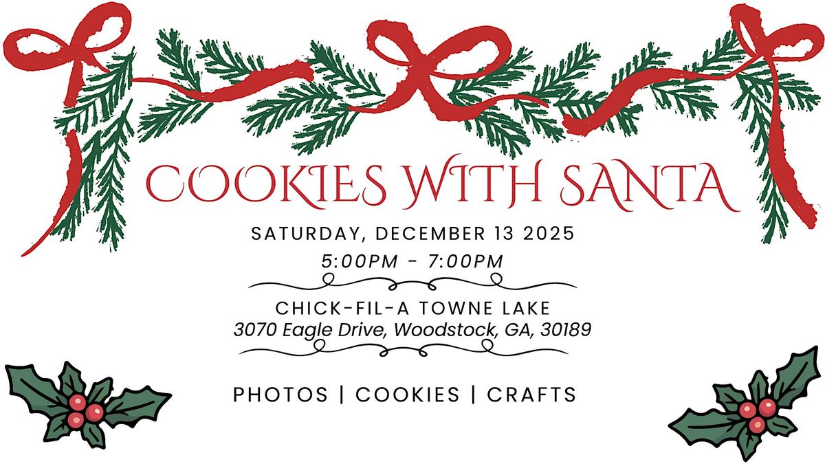 Cookies with Santa, 13 December | Event in Woodstock | AllEvents