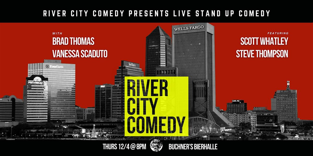River City Comedy at Buchner's Bierhalle, 4 December | Event in Jacksonville | AllEvents