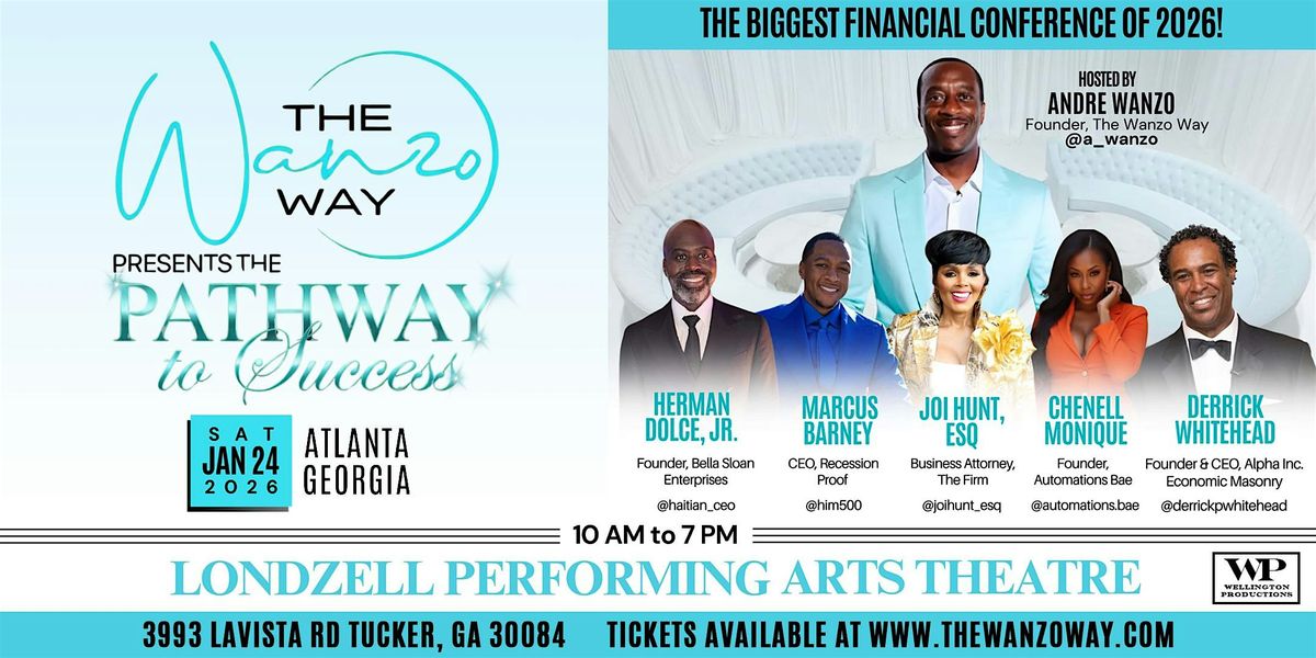 The Pathway to Success, 24 January | Event in Tucker | AllEvents