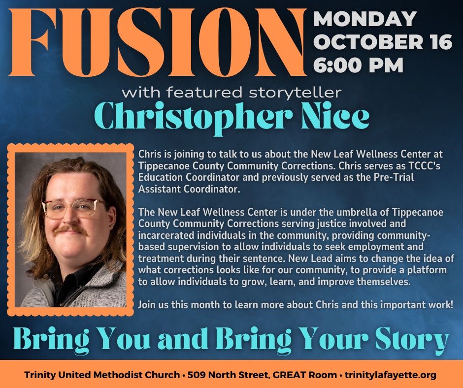 Fusion with Christopher Nice, Trinity United Methodist Church