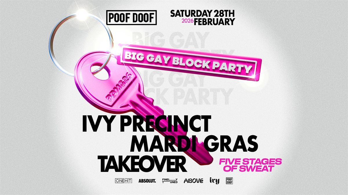 POOF DOOF Big Gay Block Party, 28 February | Event in Sydney | AllEvents