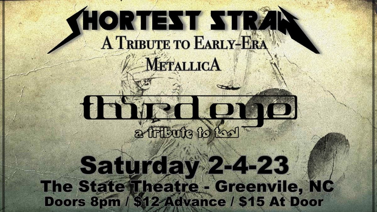Shortest Straw - Tribute to Early Metallica, 17 July | Event in Charlotte | AllEvents