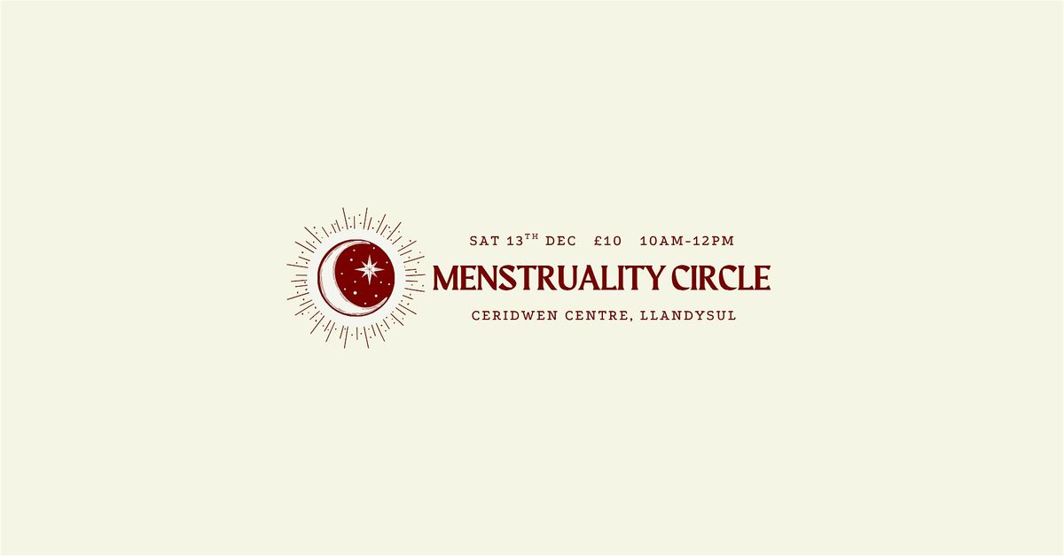 Menstruality Circle with Lillith, 13 December | Event in Drefach-Felindre | AllEvents