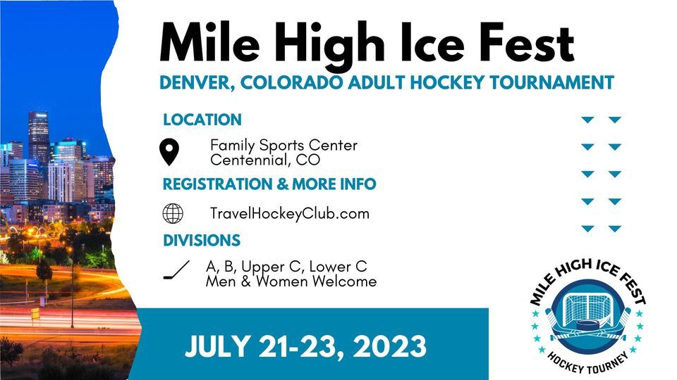 Mile High Ice Fest Hockey Tournament, Family Sports Center, Stonegate