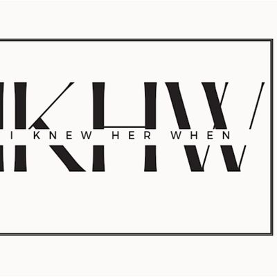 I Knew Her When logo