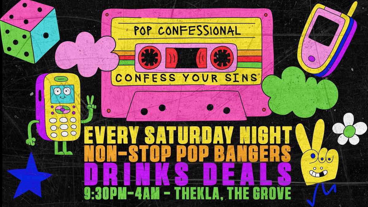 Pop Confessional ✞ Bristol's Boat Party ⚓️, 18 October | Event in Bristol | AllEvents