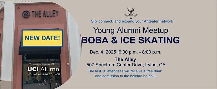 Anteaters on Ice: Boba and Ice Skating at Irvine Spectrum, 4 December | Event in Irvine | AllEvents