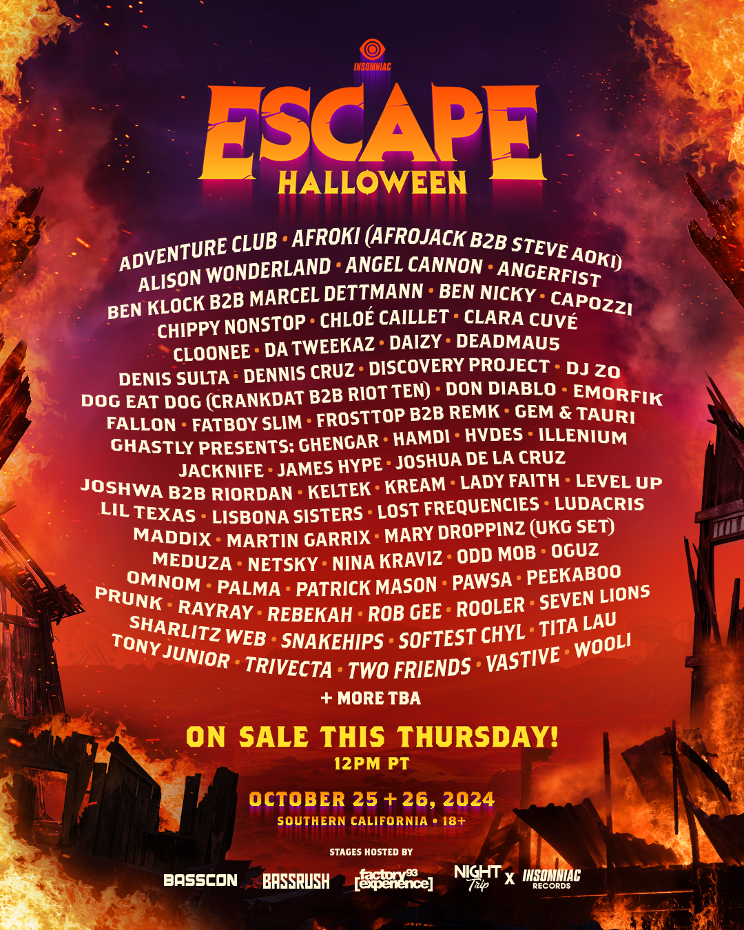 2025 Escape Halloween - 2 Day GA at National Orange Show Event Center, 31 October | Event in San Bernardino