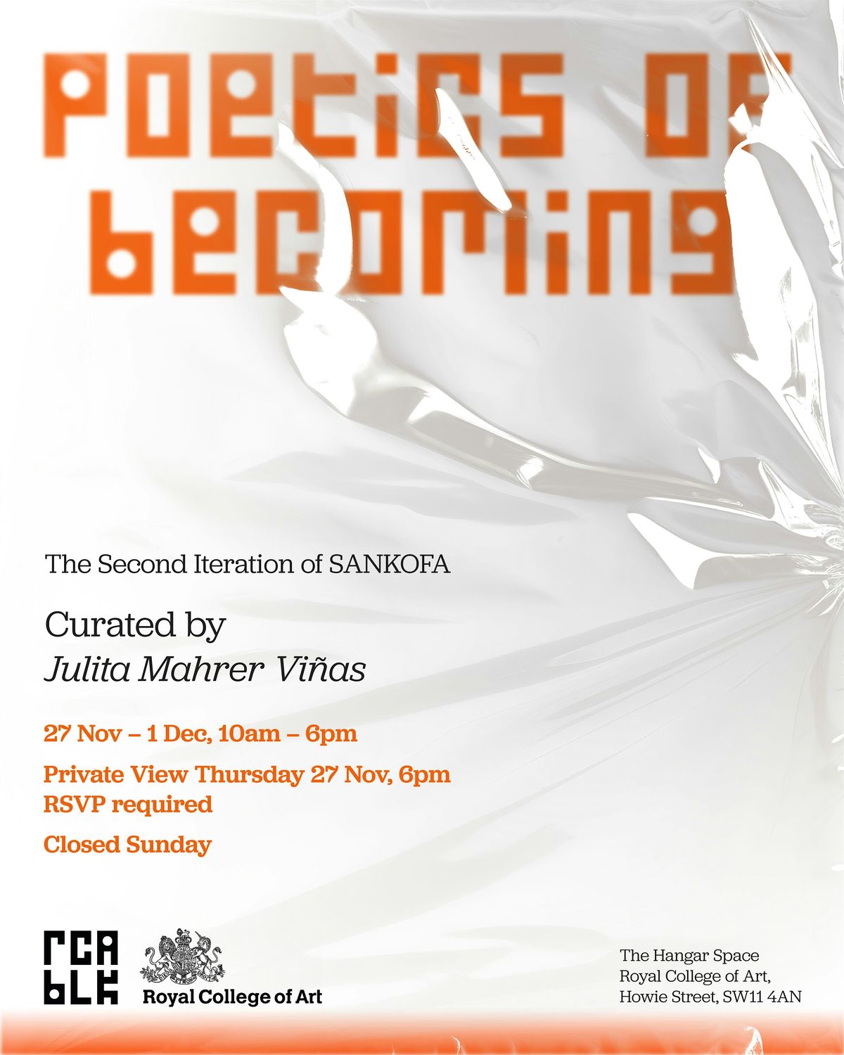 POETICS OF BECOMING | Event in London | AllEvents