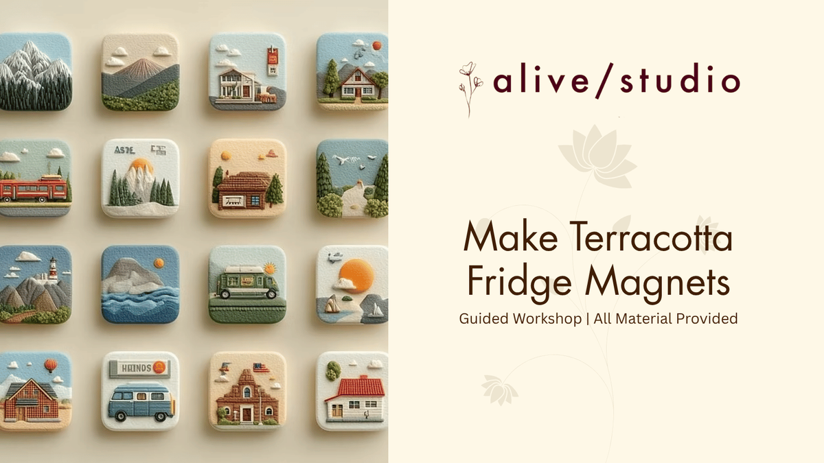 Make Terracotta Fridge Magnets