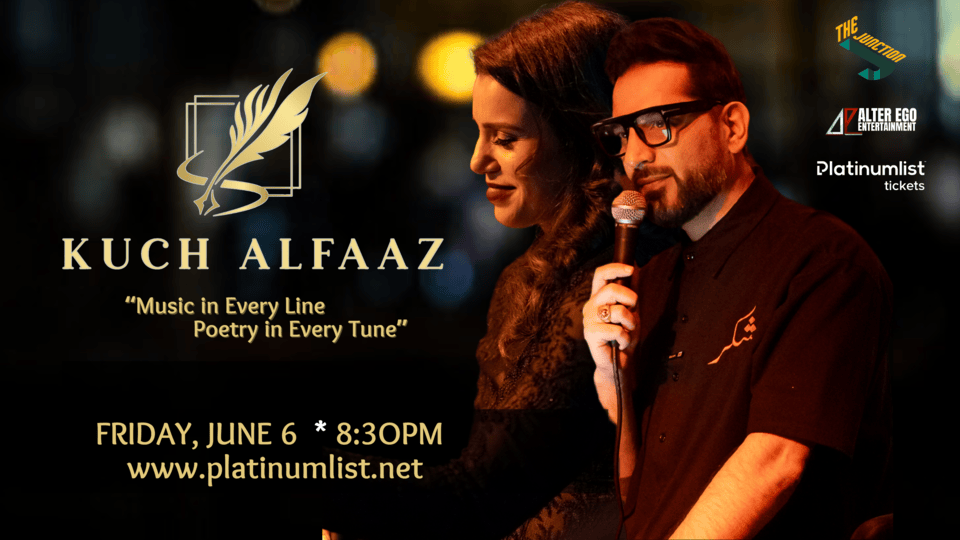 Kuch Alfaaz at The Junction in Dubai, 6 June | Event in Dubai | AllEvents