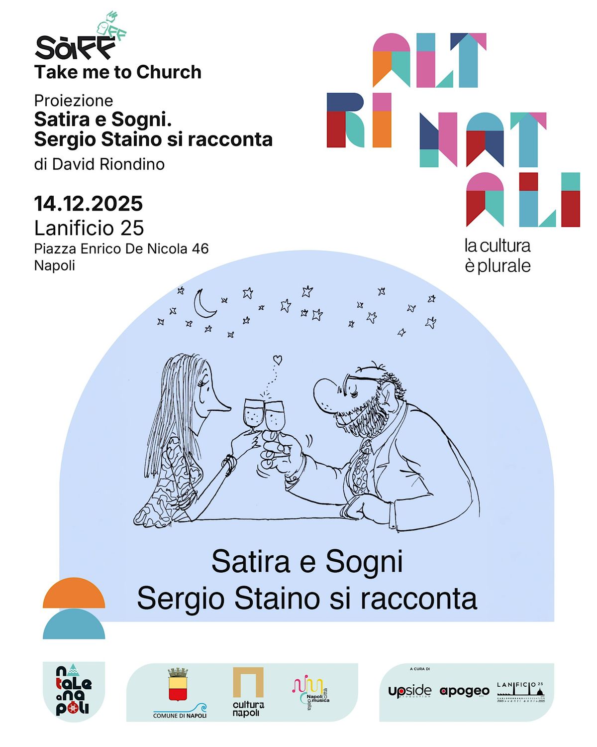 SàFF oFF - Proiezione &amp; Talk: Satira e Sogni. Sergio Staino si racconta