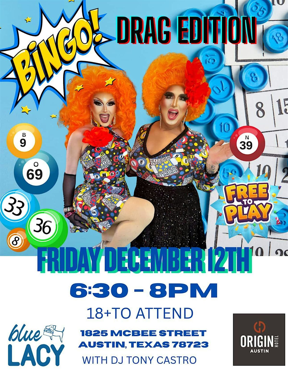 Drag Bingo, 12 December | Event in Austin | AllEvents