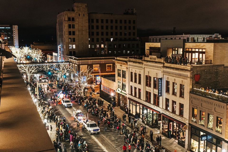 Xcel Energy Holiday Lights Parade, Downtown Fargo, December 2 2025