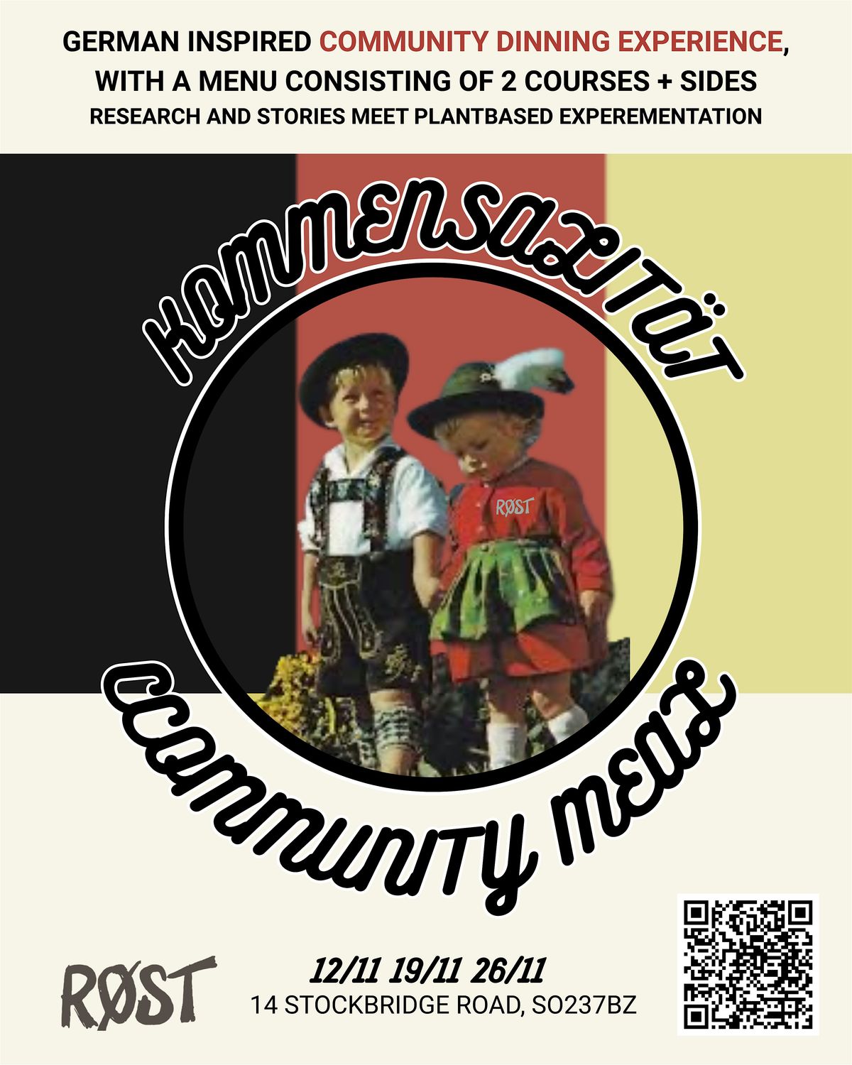 RØST COMMENSALITY #013 |  GERMANY |, 19 December | Event in Winchester | AllEvents