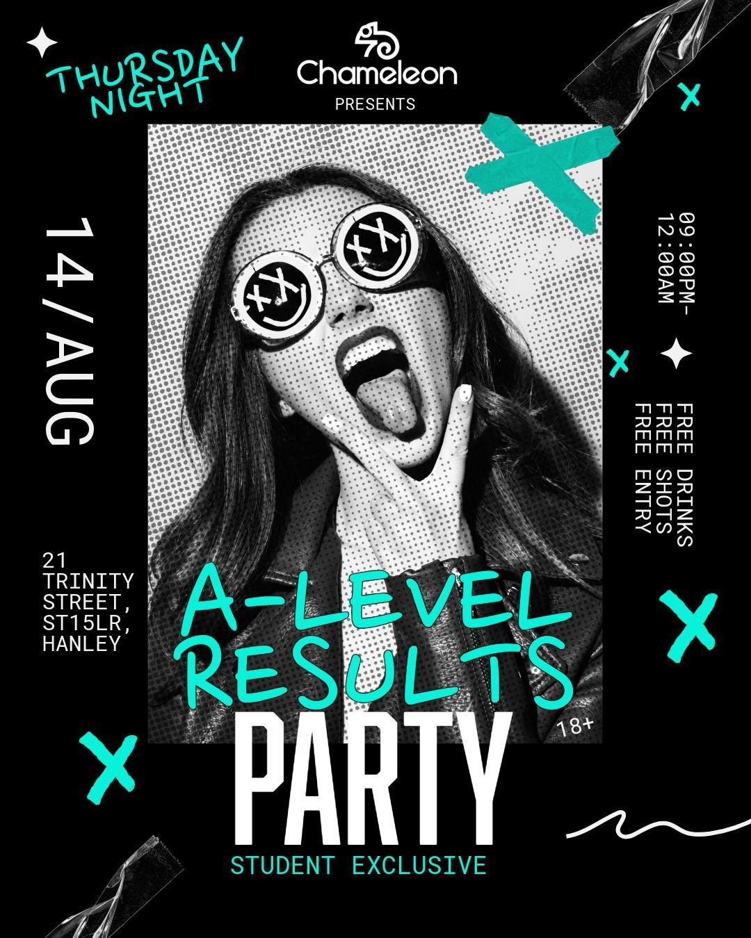 A-Levels Results Party , 14 August | Event in Stoke On Trent | AllEvents