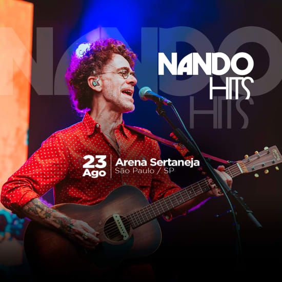 Show do Nando Reis - Turnê Nando Hits, 23 August | Event in Guarulhos | AllEvents