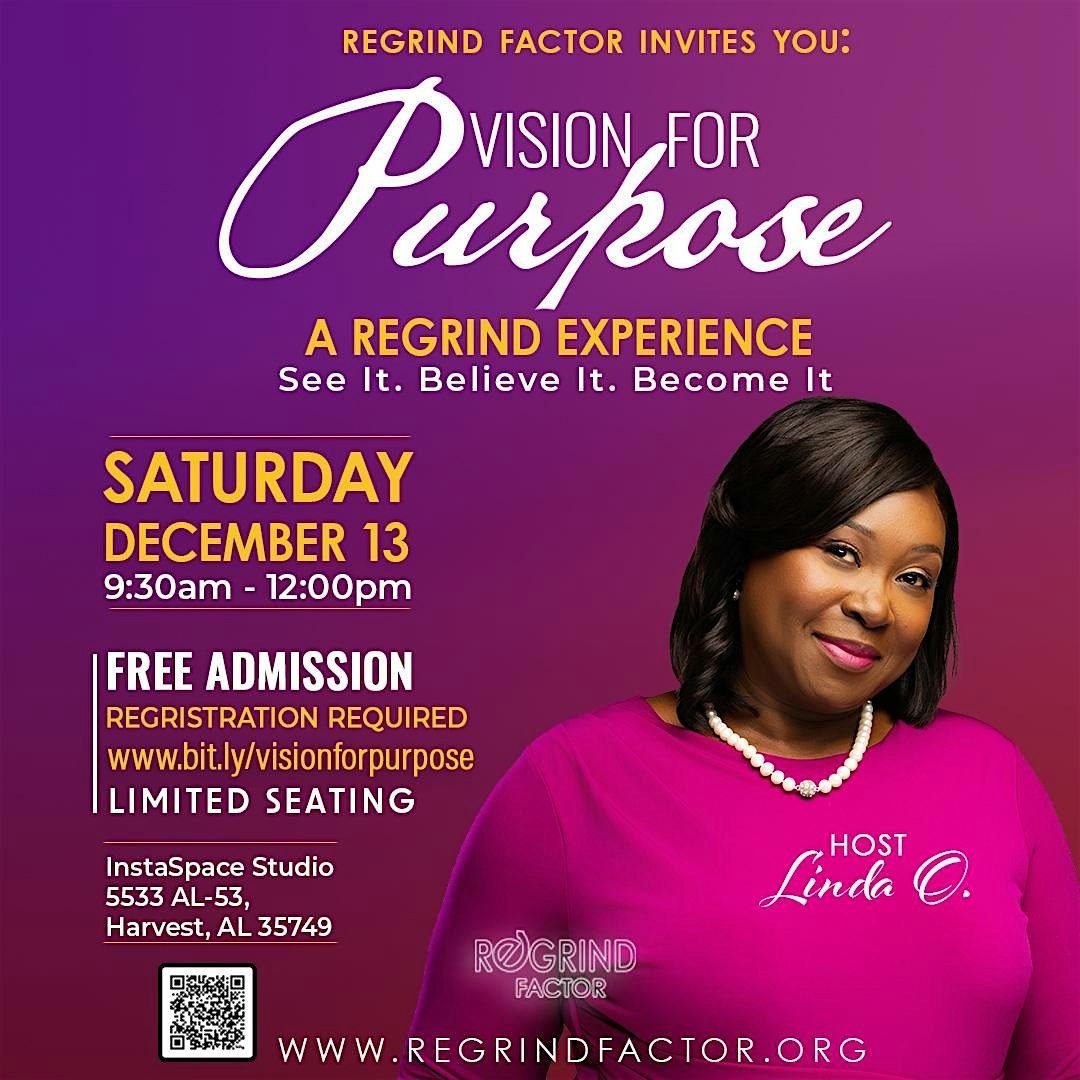 Vision for Purpose, 13 December | Event in Harvest | AllEvents