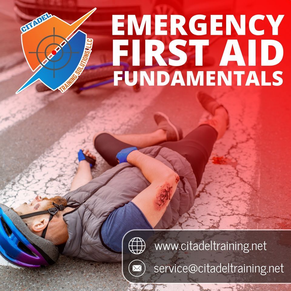 Emergency First Aid Fundamentals, 3033 Waldorf Marketplace, Waldorf MD