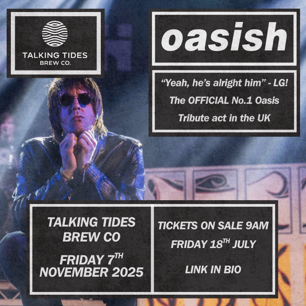 Oasish, 7 November | Event in Middlesbrough | AllEvents
