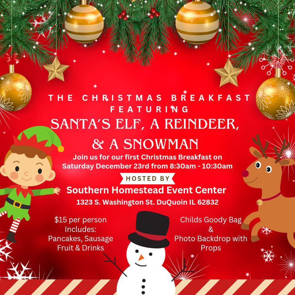 Christmas Breakfast , Southern Homestead Event Center, Du Quoin, December 23 2023 AllEvents.in