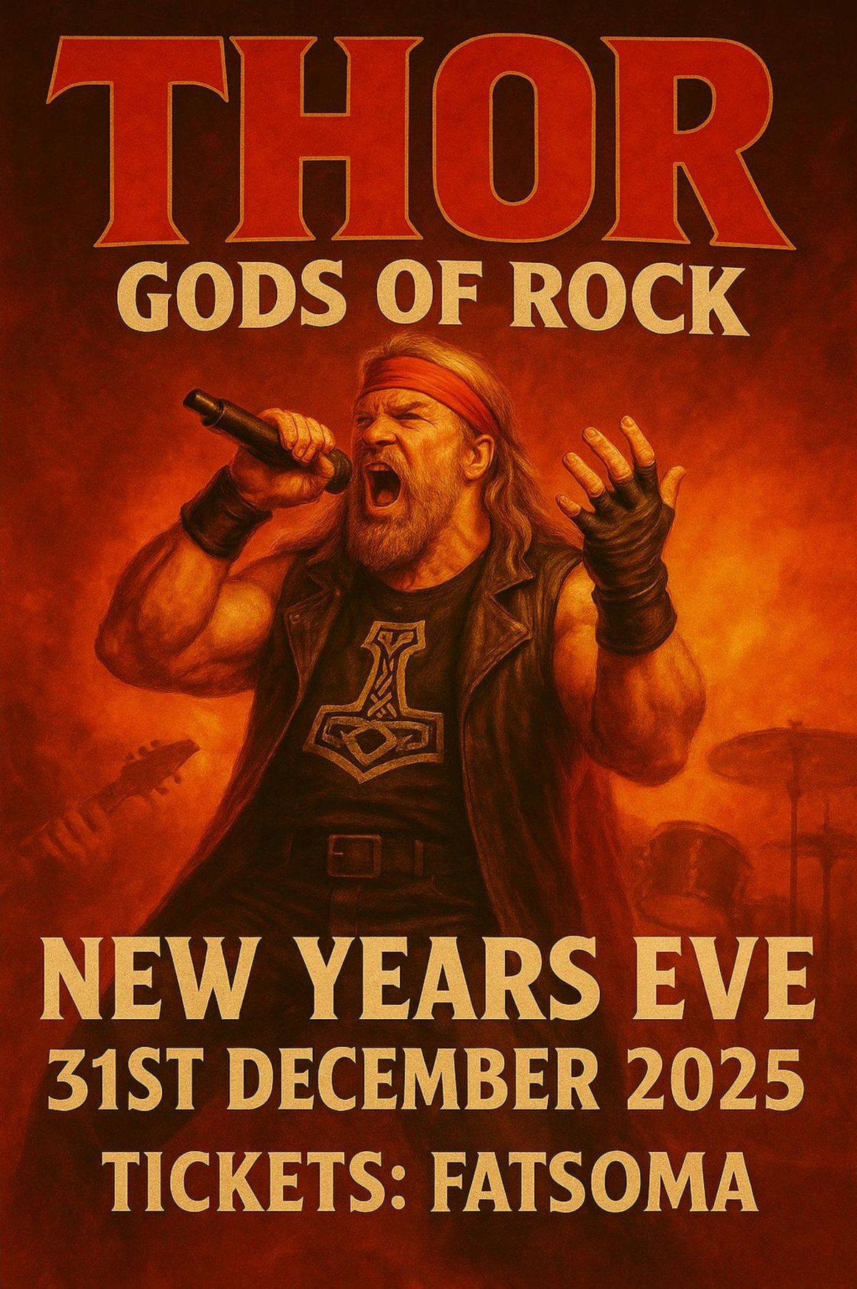 THOR - GODS OF ROCK ON NYE!, 31 December | Event in Mexborough | AllEvents