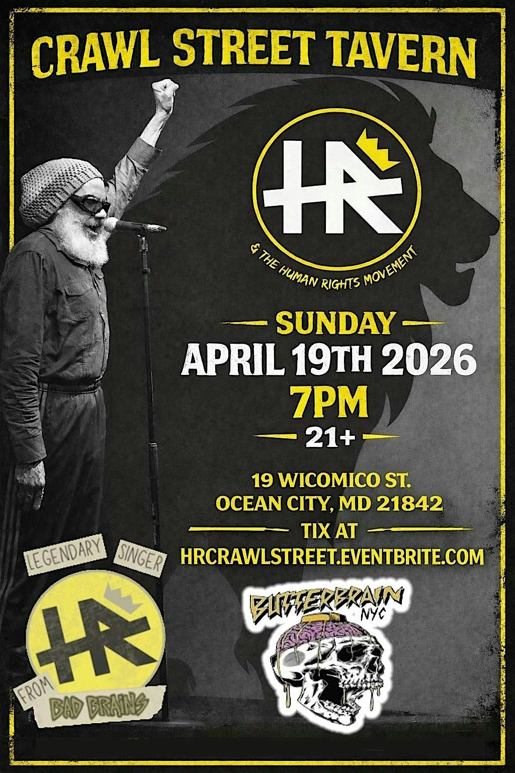 Legendary Singer HR (of Bad Brains) & The Human Rights Movement!