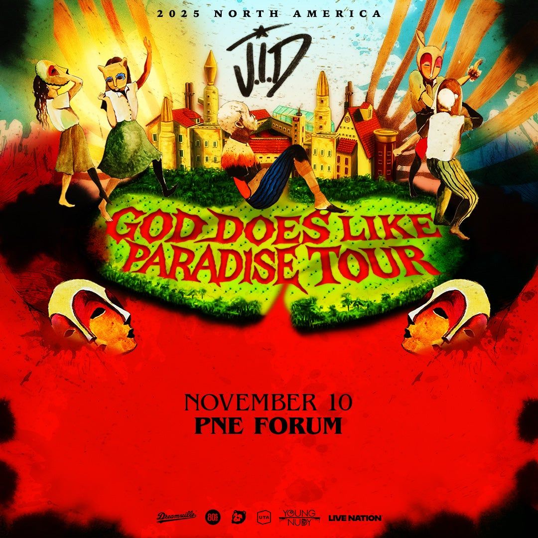 JID: God Does Like Paradise at Aztec Theatre, 26 November | Event in San Antonio | AllEvents