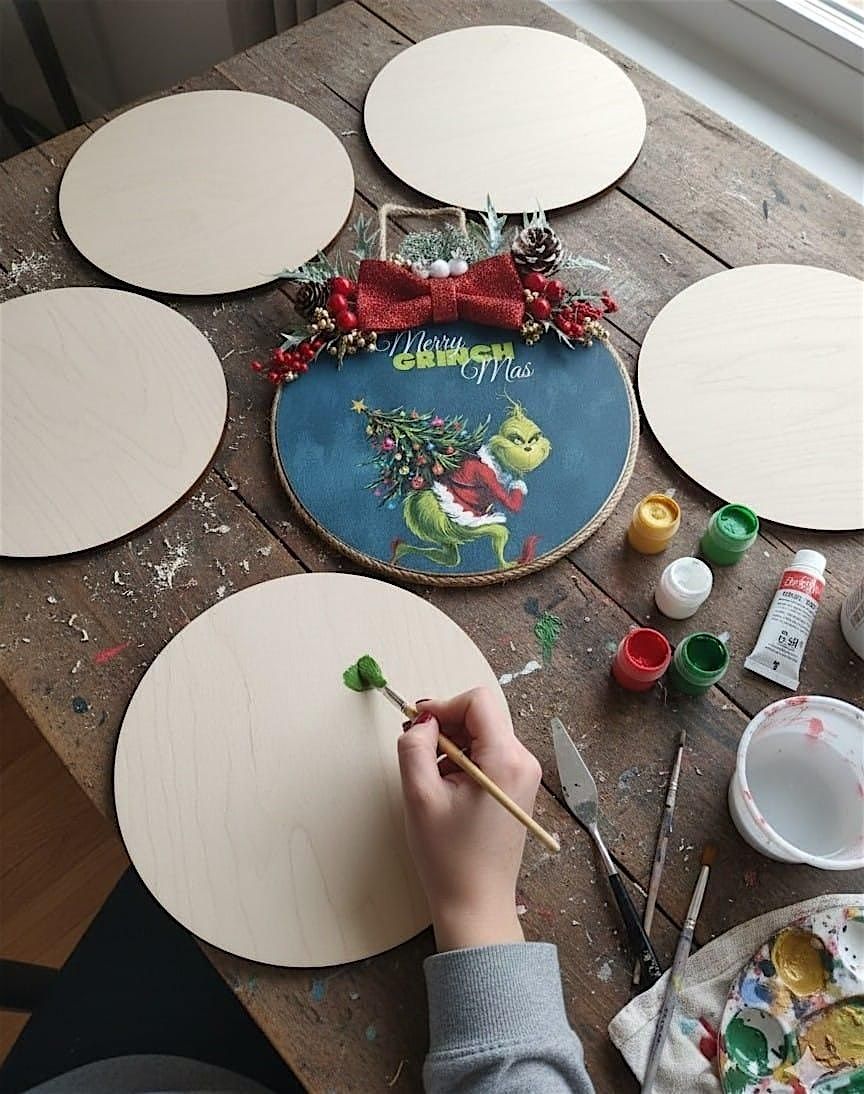 Workshop Natalizio: Dipingi la tua ghirlanda + colazione inclusa, 13 December | Event in Roma | AllEvents