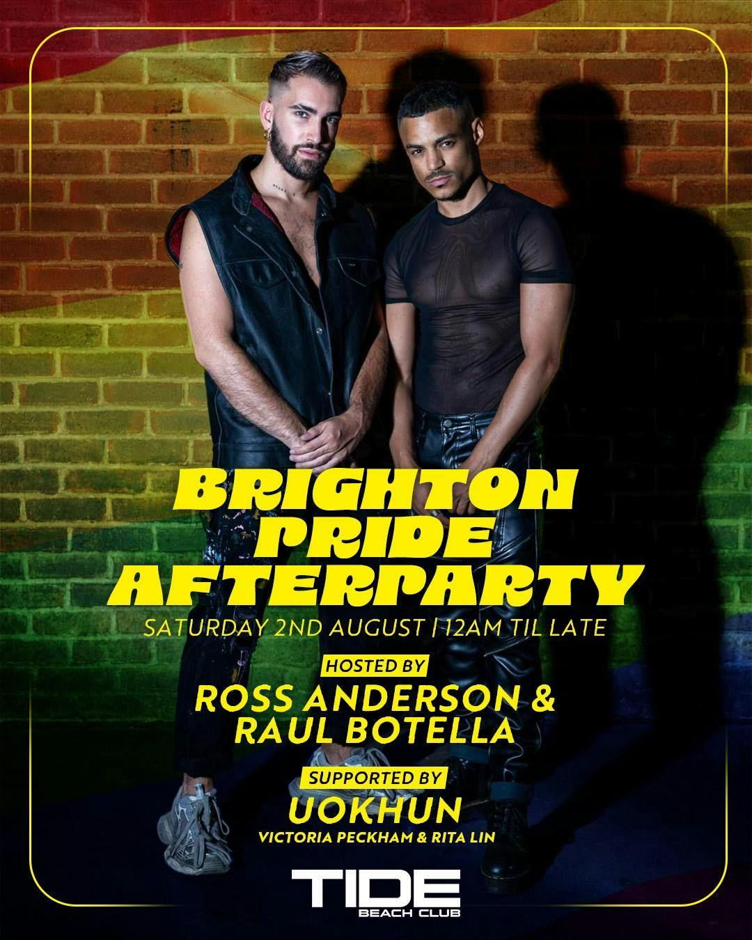 Tide Brighton Pride After Party, 2 August | Event in Brighton | AllEvents