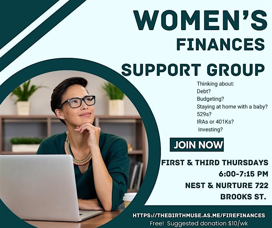 Women's Finance Peer Support Group | Event in Ann Arbor | AllEvents