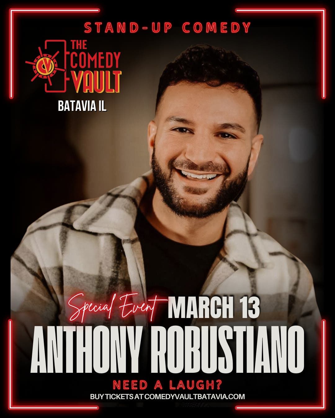 Anthony Robustiano at Funny Bone - Columbus, 11 September | Event in Columbus | AllEvents
