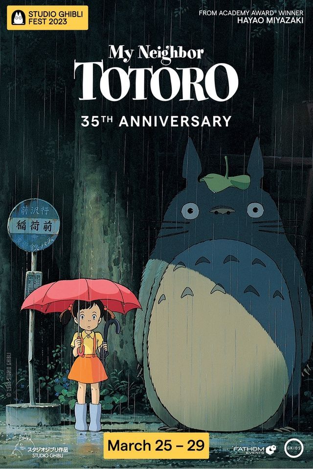 My Neighbor Totoro 35th Anniversary Studio Ghibli Fest 2023
