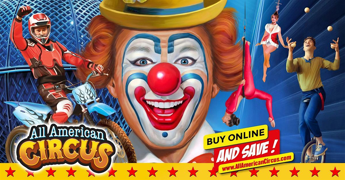 Thu Jan 29 | McComb, MS | 7:00 PM | All American Circus