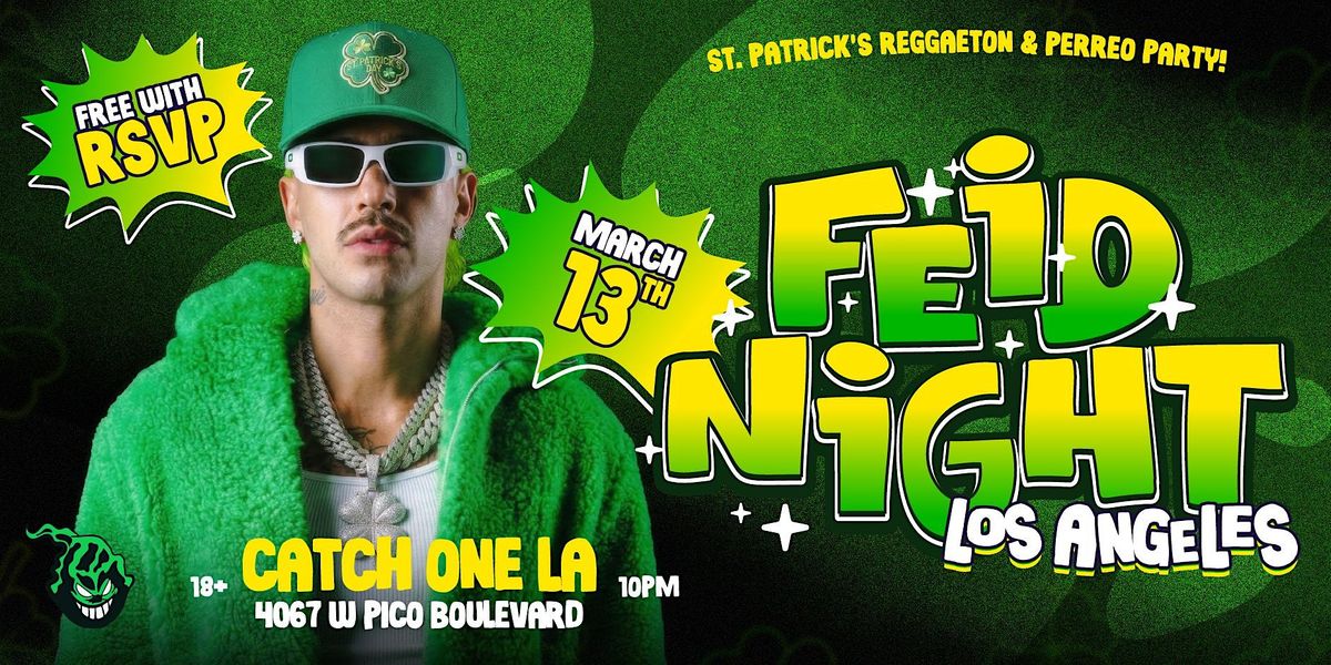 REGGAETON &amp; HIP-HOP PARTY @ CATCH ONE LOS ANGELES