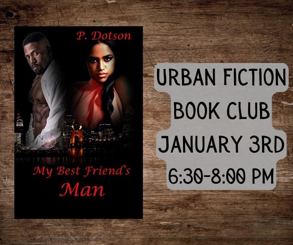 Urban Fiction Book Club, Southfield Public Library, January 3 2024