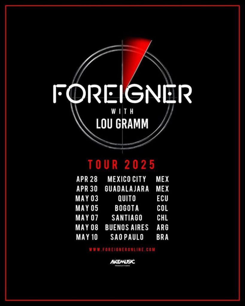 Foreigner & Lou Gramm, 10 December | Event in Montclair | AllEvents