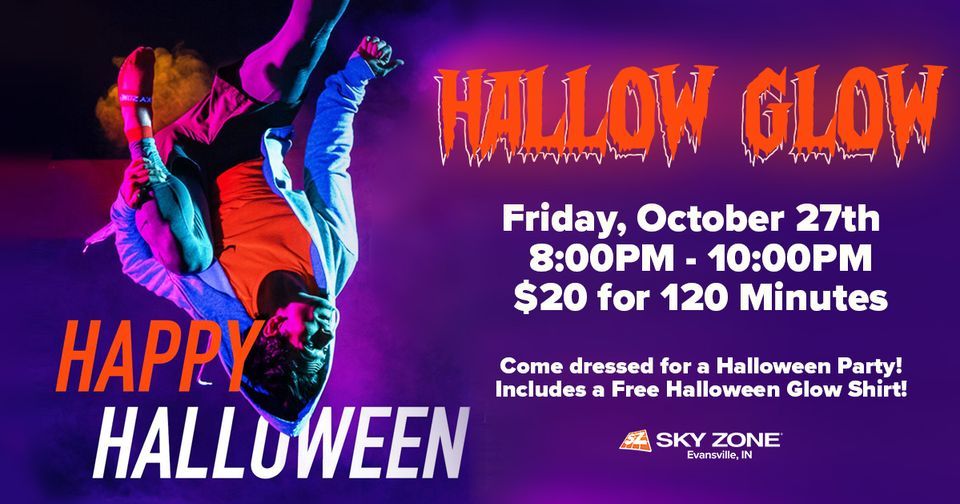 HallowGlow, Sky Zone Evansville, October 27 2023 AllEvents.in