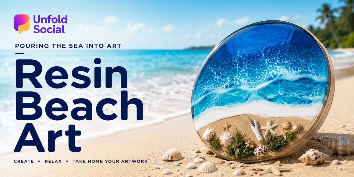 Resin Beach Art