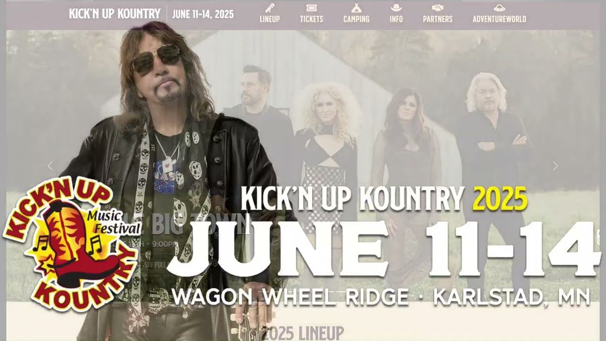 Kick'n Up Kountry: Ace Frehley - Wednesday, 10 June | Event in Karlstad | AllEvents