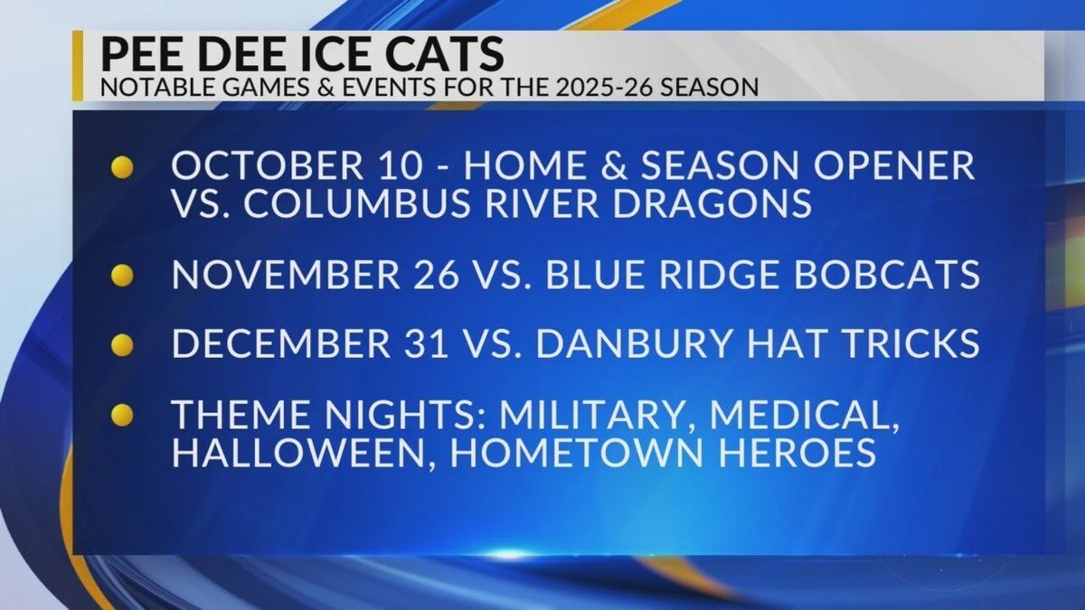 Columbus River Dragons vs. Pee Dee IceCats, 13 November | Event in Columbus | AllEvents
